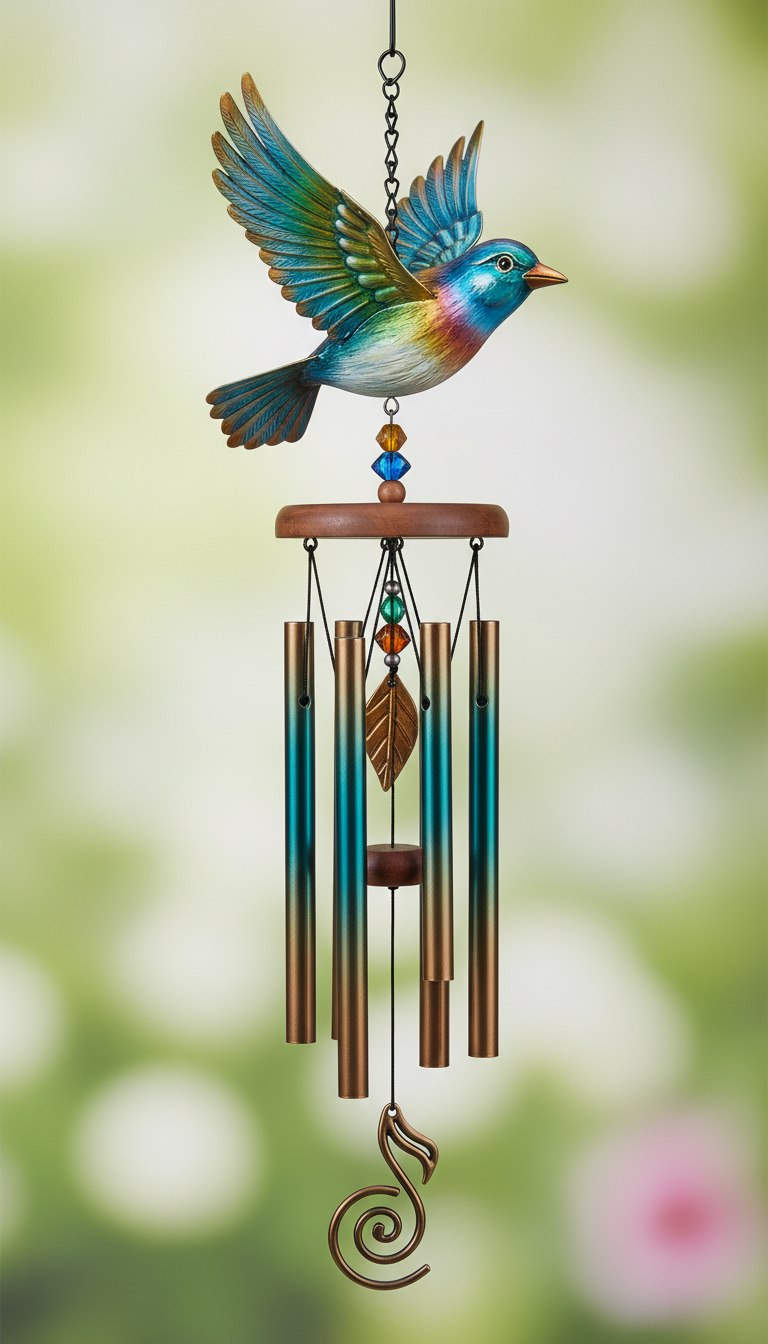 Artistic Bird Wind Chime