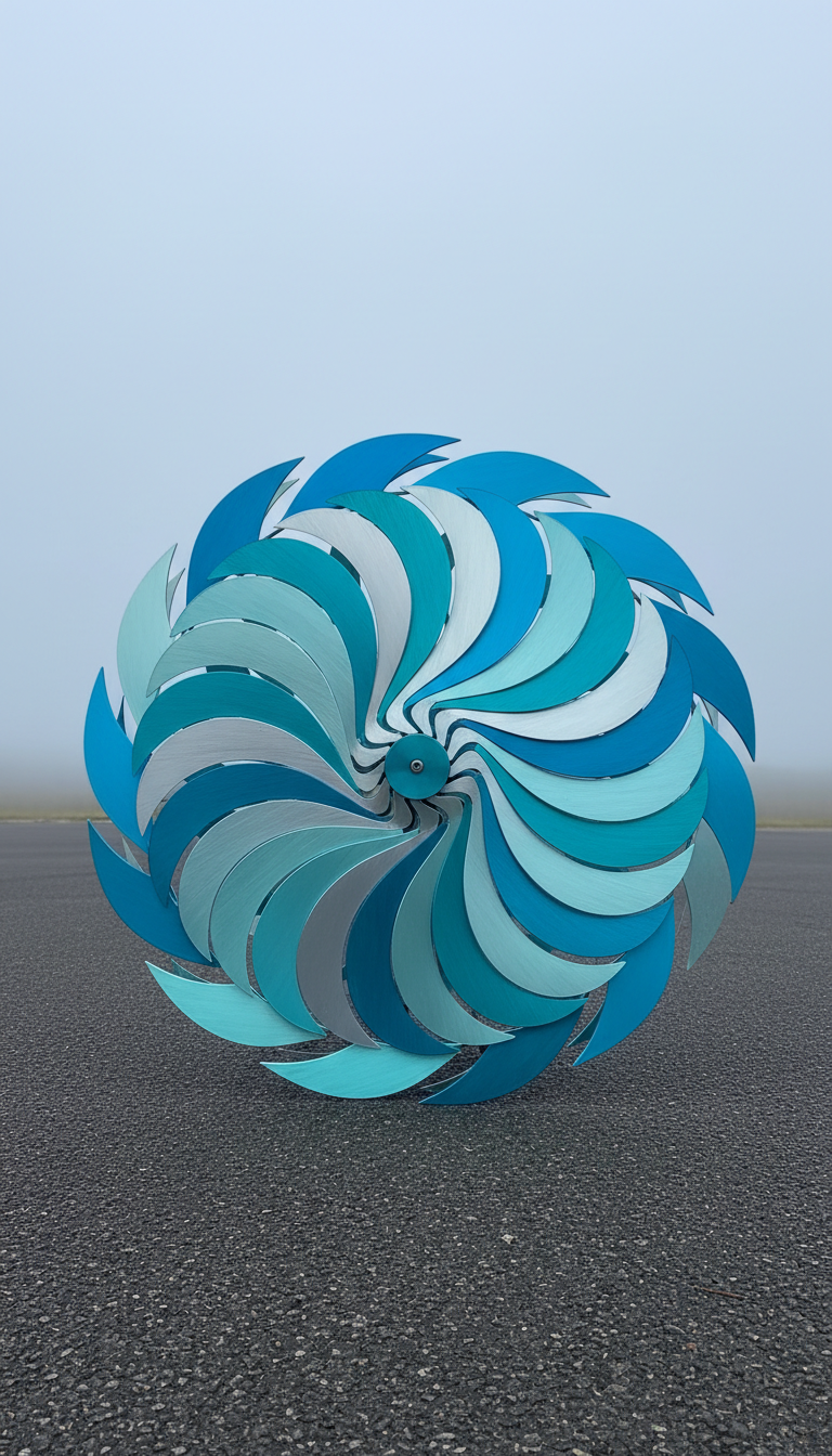 Turquoise Breeze Motor-Driven Decorative Tail