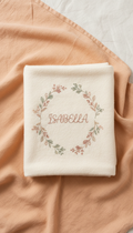 Embroidered Heirloom Baby Blanket