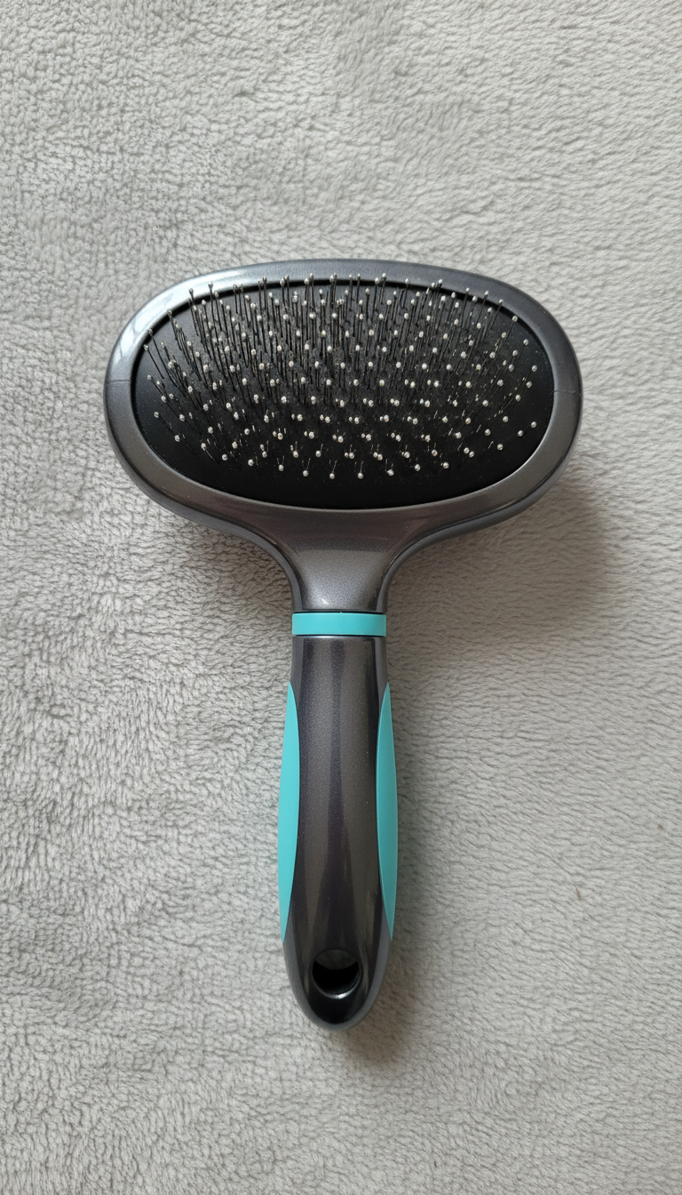 Ergonomic Pet Brush Sleek