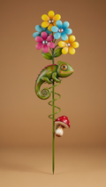 Whimsical Garden Decor Stake