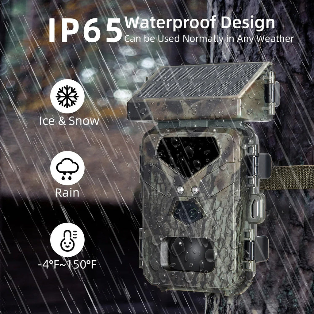 Compact Solar Powered Trail Camera