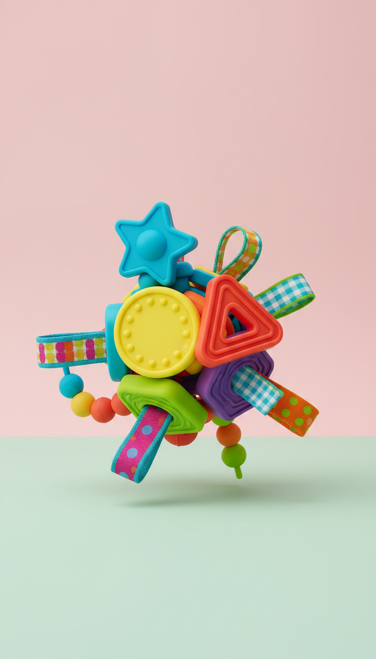 Vibrant Tactile Sensory Play Toy