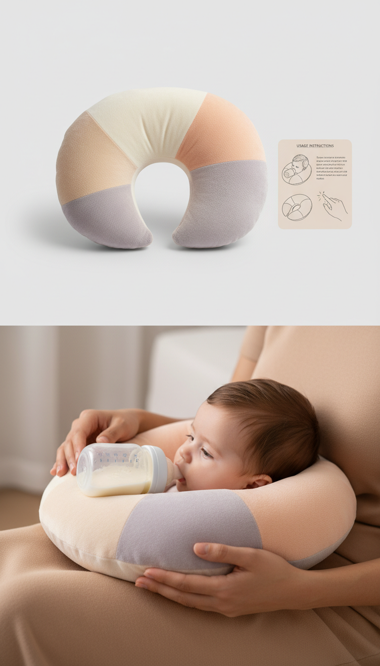 Infant Feeding Support Pillow