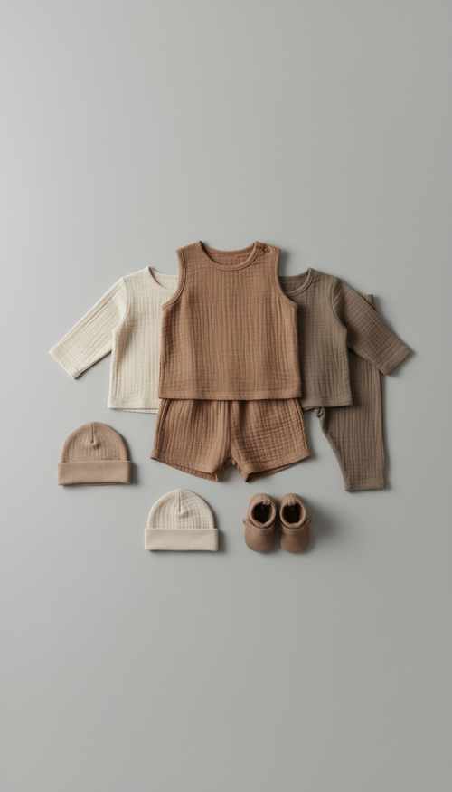 Clay Baby Romper