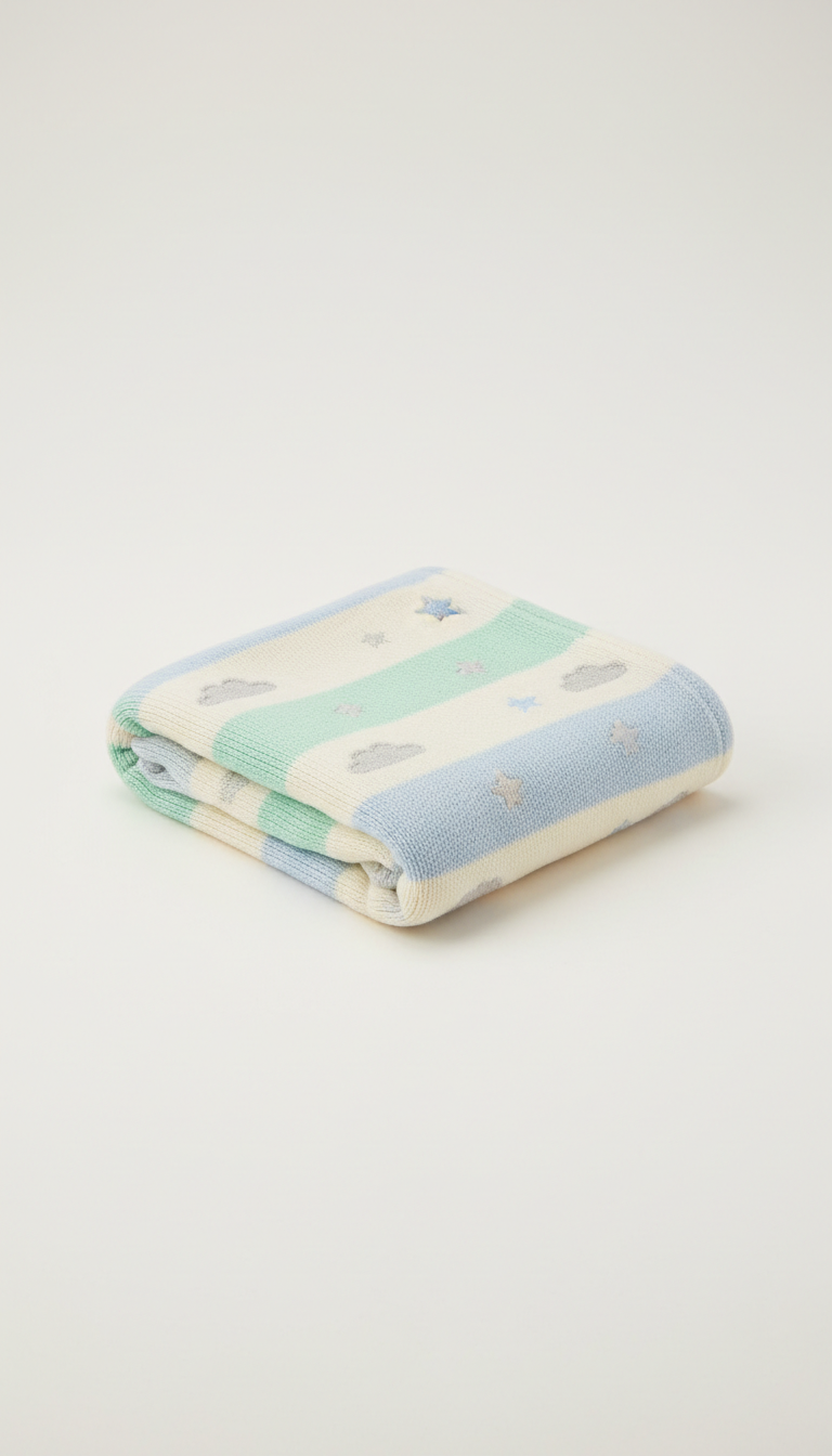 Soft Pastel Baby Blanket