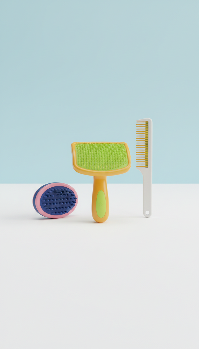 Ergonomic Grooming Brush