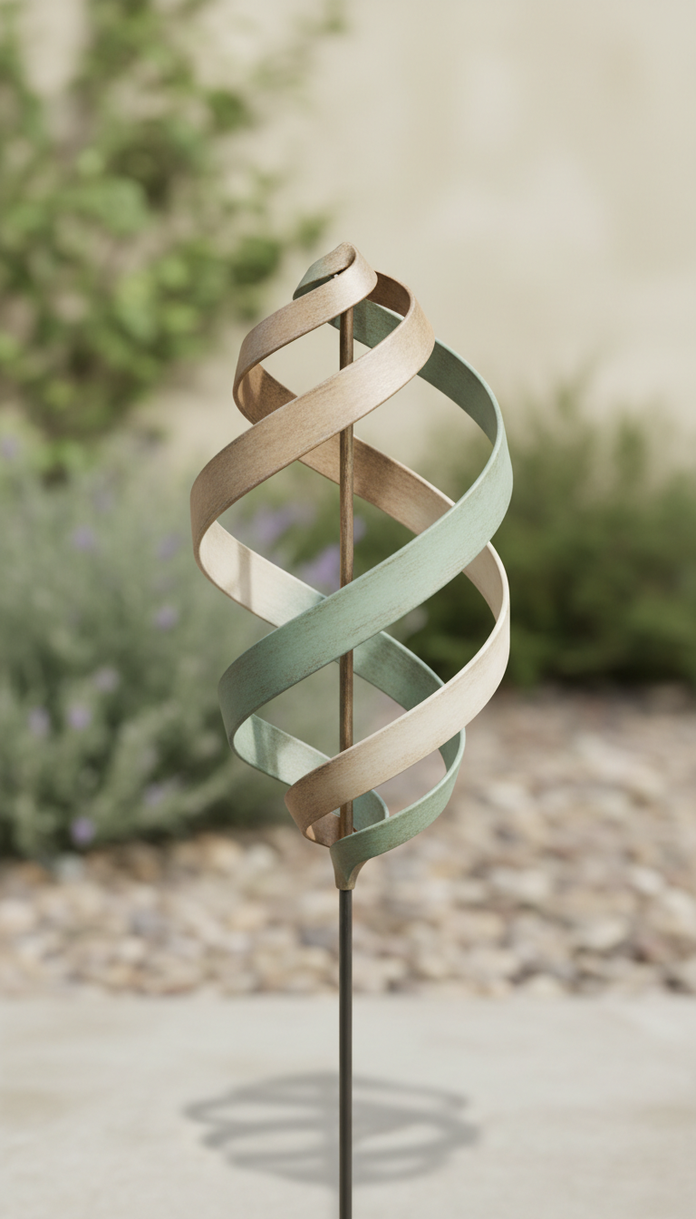 Soft Sand Helix Wind Spinner