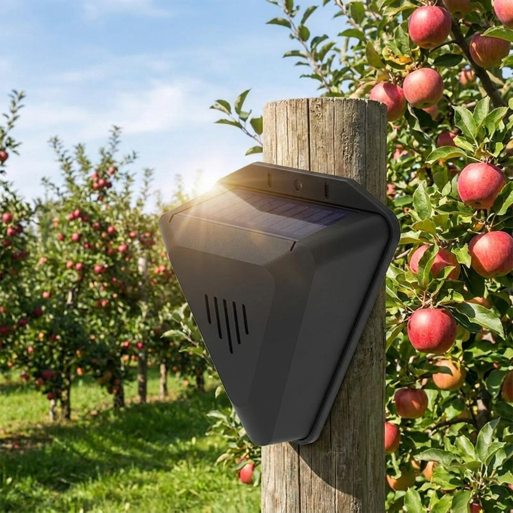 Solar Outdoor Bird Repeller - lifestyle