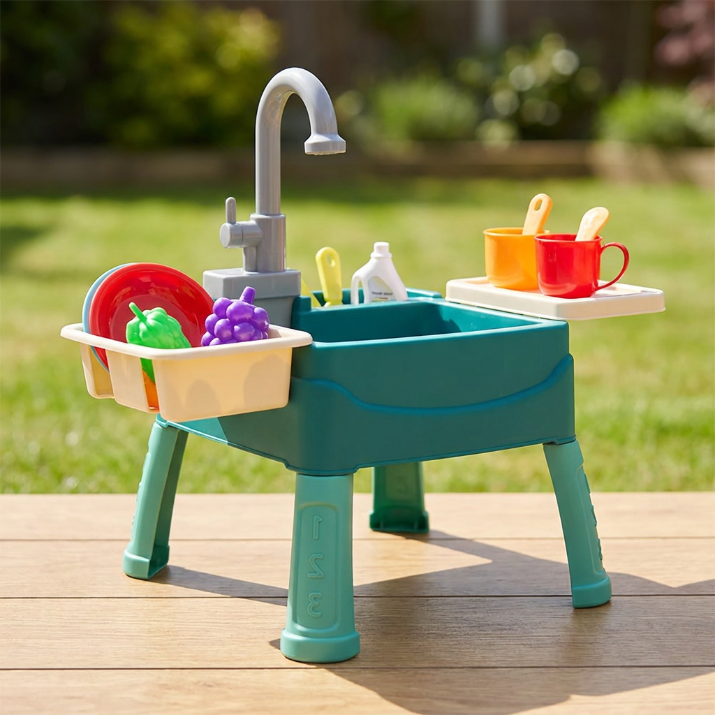 Indoor/Outdoor Standing Sink - lifestyle