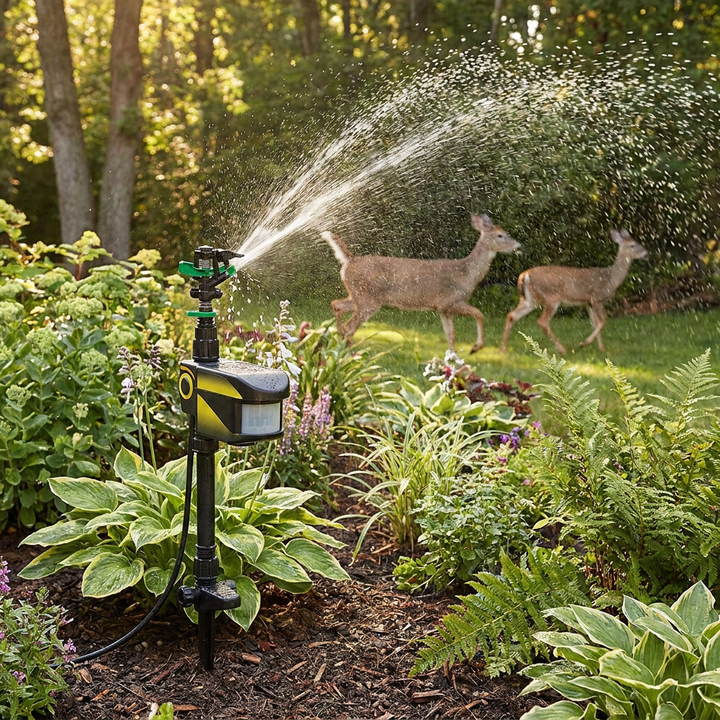 Motion Activated Sprinkler for Deer - lifestyle