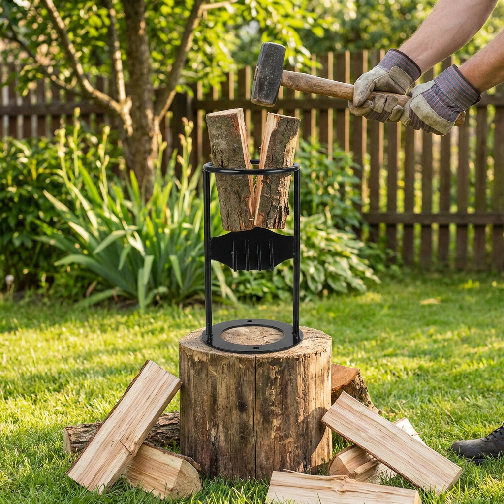 Firewood Splitter - lifestyle