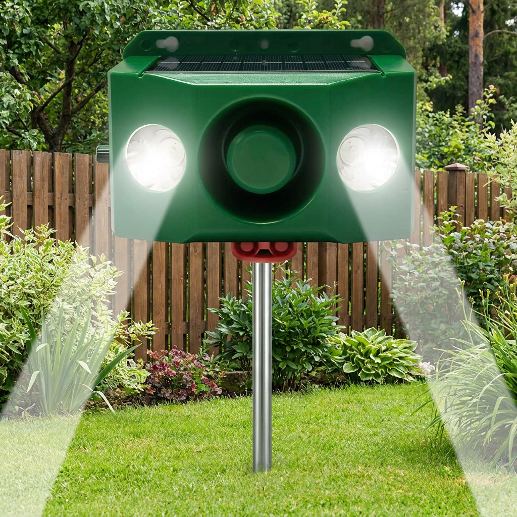 Beast Repellent Solar Warning Lights - lifestyle