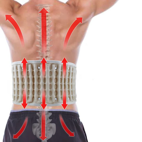 Adjustable Lumbar Support Belt with Air Pump